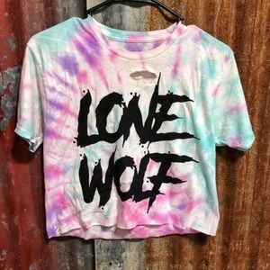 ✨sold✨the drive clothing lone wolf tie dye